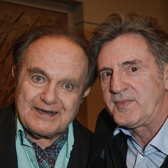Exclusif - Daniel Auteuil et Guy Béart à l'Olympia en 2015 © Photo by Julien Reynaud/APS-Medias/ABACAPRESS.COM