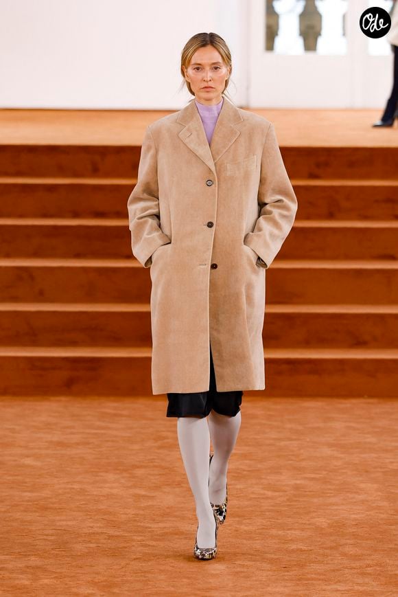 Défilé Jil Sander "Collection Prêt-à-Porter Automne/Hiver 2026-2027" lors de la Fashion Week de Milan (MLFW), le 25 février 2026. © Bestimage # Runway Jil Sander Fashion Show "Ready-to-Wear Collection Fall/Winter 2026-2027" at Milan Fashion Week, on February 25, 2026. | 00744680