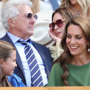 La princesse Charlotte et Kate Middleton à Wimbledon, le 12 juillet 2026.

© Mirrorpix / Bestimage