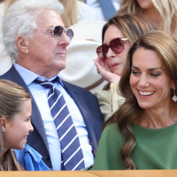 La princesse Charlotte et Kate Middleton à Wimbledon, le 12 juillet 2026.

© Mirrorpix / Bestimage