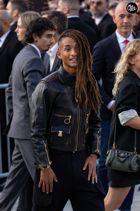 Jaden Smith au défilé Louis Vuitton "Collection Femme Prêt-à-Porter Printemps/Eté 2026" lors de la Fashion Week de Paris, le 6 octobre 2026.

© Florian Lavielle / Bestimage