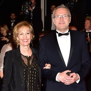 Laurent Ruquier, Catherine Barma - Montée des marches du film "Juste la fin du monde" lors du 69ème Festival International du Film de Cannes. Le 19 mai 2016. © Giancarlo Gorassini/Bestimage