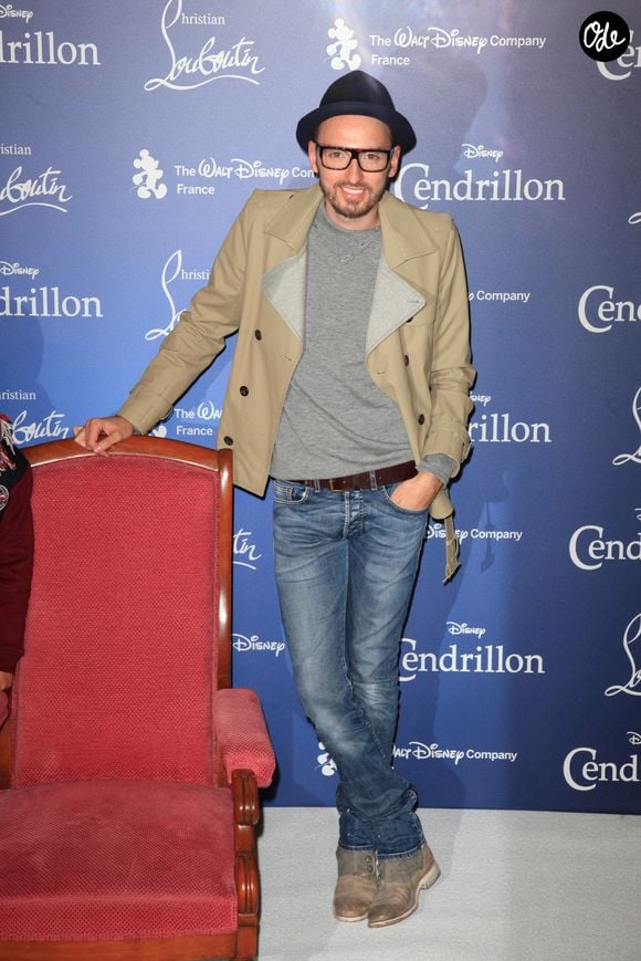 Christophe Wilem lors de la soirée de projection du film « Cendrillon » organisée au cinéma Rex à Paris, en France, le 25 septembre 2012. Photo : Jérôme Domine/ABACAPRESS.COM