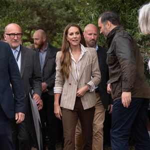 Elle en a profité pour évoquer son propre combat contre le cancer

La princesse de Galles arrive pour une visite au jardin de bien-être de la RHS à l'hôpital de Colchester dans l'Essex. Cette visite coïncide avec la donation de 50 plants de Catherine's Rose, nommés en l'honneur de la princesse par la RHS, dont les fonds provenant des ventes seront reversés à la Royal Marsden Cancer Charity. 2 juillet 2025. Photo par Stefan Rousseau/PA Wire/ABACAPRESS.COM