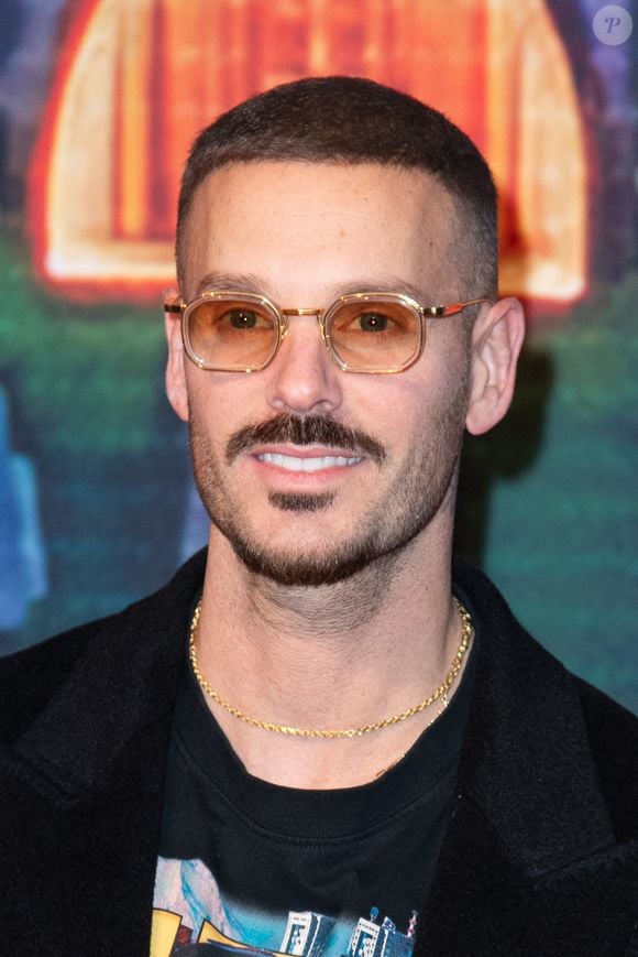 Matt Pokora (Matthieu Tota) assiste à l'avant-première de Loups Garous au cinéma Grand Rex à Paris, France, le 02 octobre 2024. Photo par Aurore Marechal/ABACAPRESS.COM