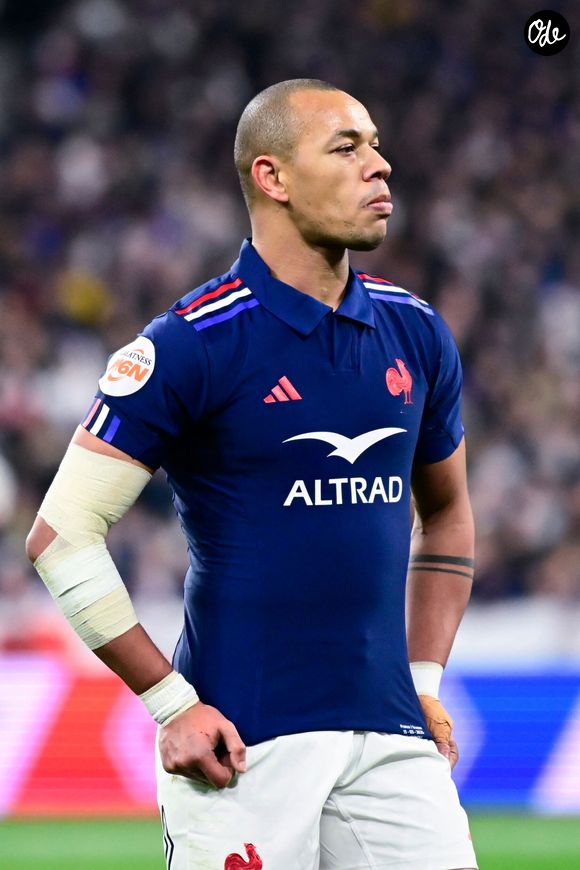 Gael Fickou  ( 13 - France ) lors du match des Six Nations 2025 entre la France et l'Ecosse au Stade de France le 15 mars 2025 à Saint Denis, France. La France s'est imposée 35-16. © Dante Badano/PsnewZ/Bestimage