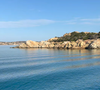 Cette plage est réputée pour son sable blanc et ses eaux turquoise.

Laure Manaudou profite d'un séjour en Italie.