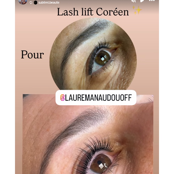 c'est la toute dernière tendance qui cartonne dans les instituts de beauté. Pour faire simple, c'est une version beaucoup plus douce, plus naturelle et plus soignante que le rehaussement de cils classique que l'on connaît en Europe.

Laure Manaudou sur Instagram