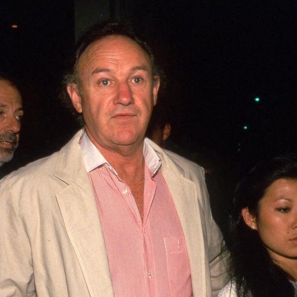 Gene Hackman et Betsy Arakawa Vers les années 1980 Crédit : Ralph Dominguez/MediaPunch Alamy/ABACA