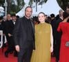 Emilie Dequenne et Michel Ferracci - Montée des marches du film « Le deuxième acte » pour la cérémonie d’ouverture du 77ème Festival International du Film de Cannes, au Palais des Festivals à Cannes. Le 14 mai 2024. © Agence / Bestimage