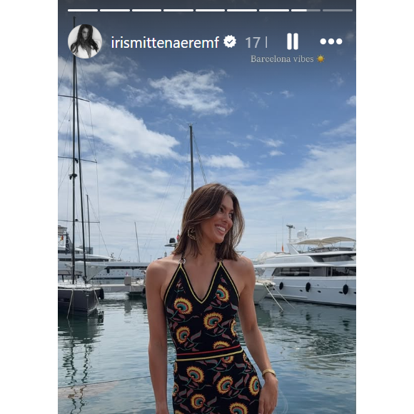 C’est à Barcelone qu’Iris Mittenaere se trouve en ce moment