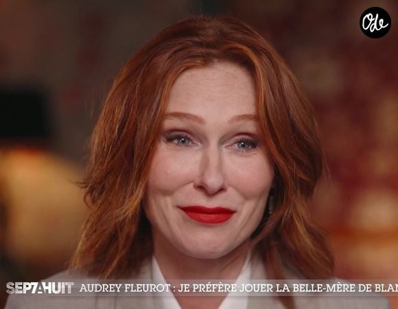 Invitée du Portrait réalisé par Audrey Crespo-Mara dans "Sept à Huit", Audrey Fleurot s'est confiée sur tout un tas de sujets personnels. 

Audrey Fleurot dans Sept à Huit.