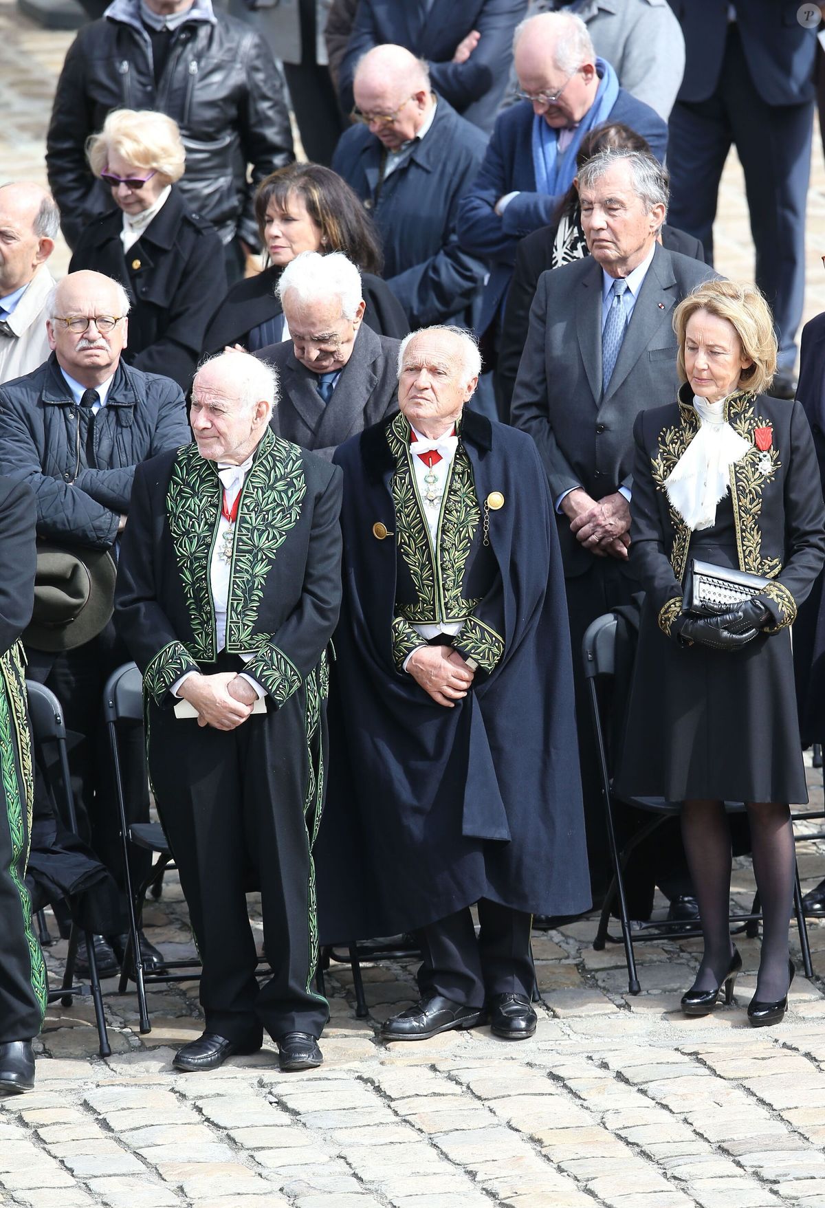 Photo : Pierre Rosenberg, Pierre Nora, Dominique Bona, Erik Orsenna ...
