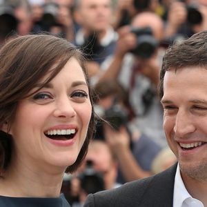 Marion Cotillard et Guillaume Canet - Photocall du film "Blood Ties" au 66 eme Festival du Film de Cannes. Le 20 mai 2013. © DOMINIQUE JACOVIDES / BESTIMAGE