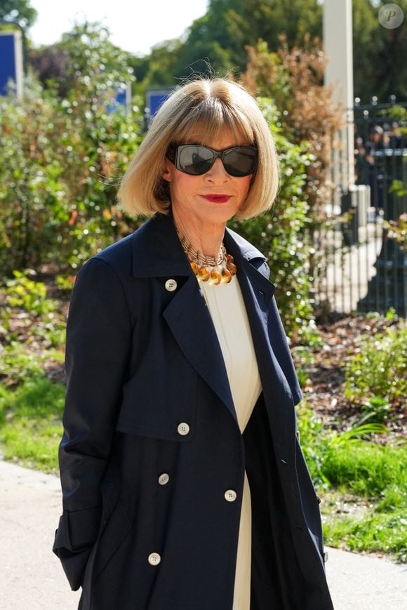 Anna Wintour - Arrivées au défilé Chanel Collection Haute Couture Automne/Hiver 2025-2026 lors de la Fashion Week de Paris (PFW), le 8 juillet 2025 @Lucia Sabatelli/Bestimage)