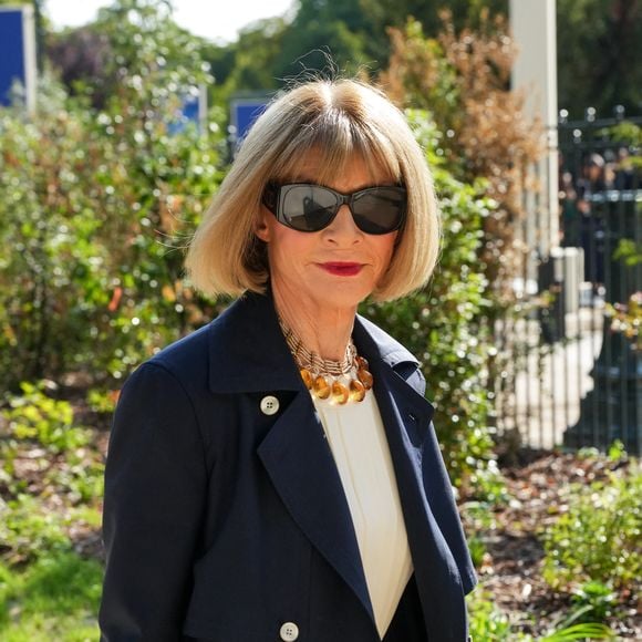 Anna Wintour - Arrivées au défilé Chanel Collection Haute Couture Automne/Hiver 2025-2026 lors de la Fashion Week de Paris (PFW), le 8 juillet 2025 @Lucia Sabatelli/Bestimage)