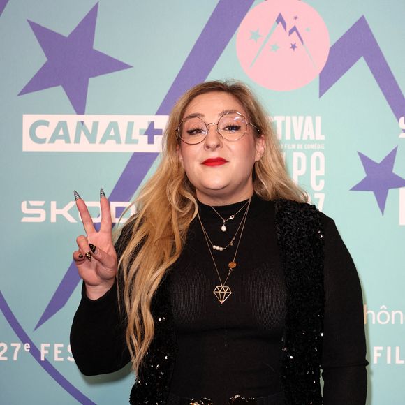 Marilou Berry - Arrivées à la cérémonie d'ouverture du 27ème Festival International du Film de Comédie de l'Alpe d'Huez le 15 janvier 2024. © Dominique Jacovides/Bestimage