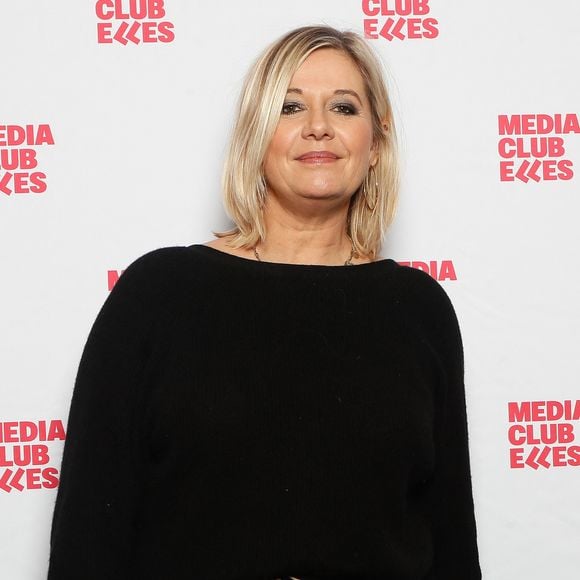 Une photo qui respire l'amour et le bonheur.

Exclusif - Flavie Flament (trophée d'honneur) - Photocall de la cérémonie des "Trophées Media Club Elles 2024" à la SACEM à Neuilly-sur-Seine, France, le 7 février 2024. © Christophe Clovis/Bestimage