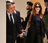 Le couple a été aperçu main dans la main dans les couloirs du tribunal, montrant une grande complicité.

Nicolas Sarkozy et sa femme Carla Bruni au Tribunal judiciaire (Batignolles, 32ème chambre correctionnelle) pour l'annonce de la décision dans le cadre du procès Lybien.  © Christian Liewig / Bestimage