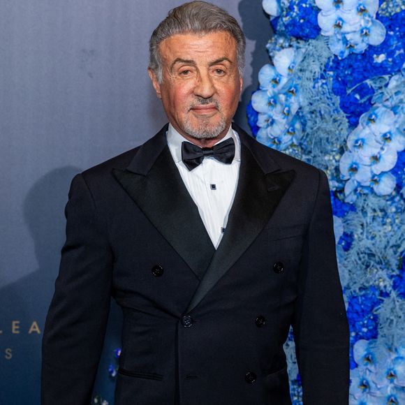 Sylvester Stallone assiste à l'inauguration du Fontainebleau Las Vegas le 13 décembre 2023 à Las Vegas, dans le Nevada. Photo : Travis P Ball/SPUS/ABACAPRESS.COM