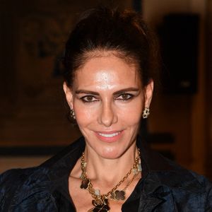 Adriana Abascal au dîner de gala. Rome, Palazzo Ruspoli Dîner de gala pour le concert d'Omar Harfouch au Parlement italien. Italie. Photo par IPA/ABACAPRESS.COM