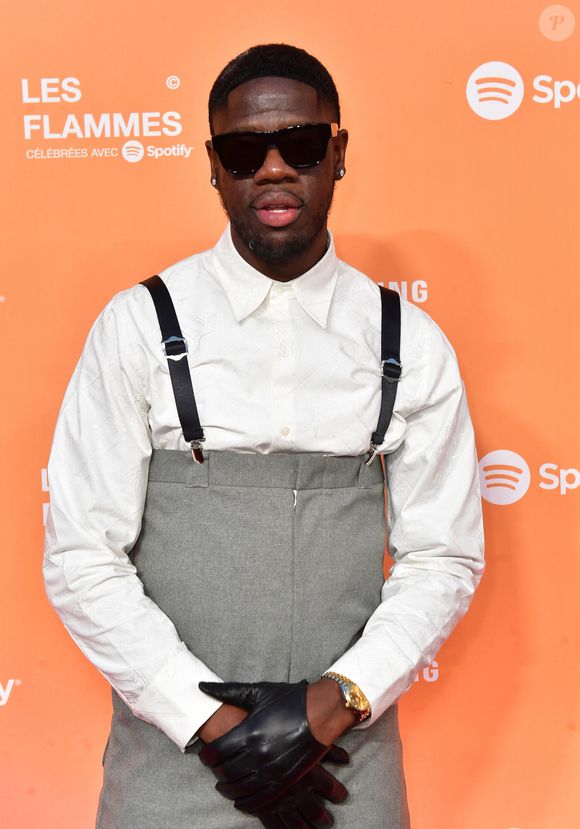 Franglish - Photocall de la 2ème édition de la cérémonie des Flammes, victoires du rap et de ses courants, au théâtre du Châtelet à Paris, France, le 25 avril 2024. © Veeren/Bestimage