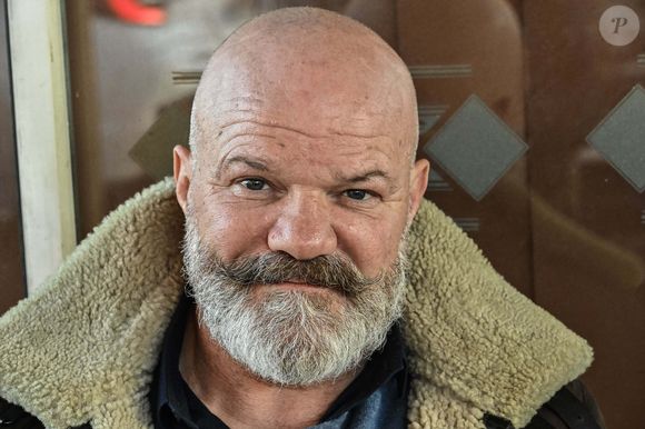 Philippe Etchebest sur le tournage de l'émission "Cauchemar en Cuisine" à Agen, le 20 février 2023.
