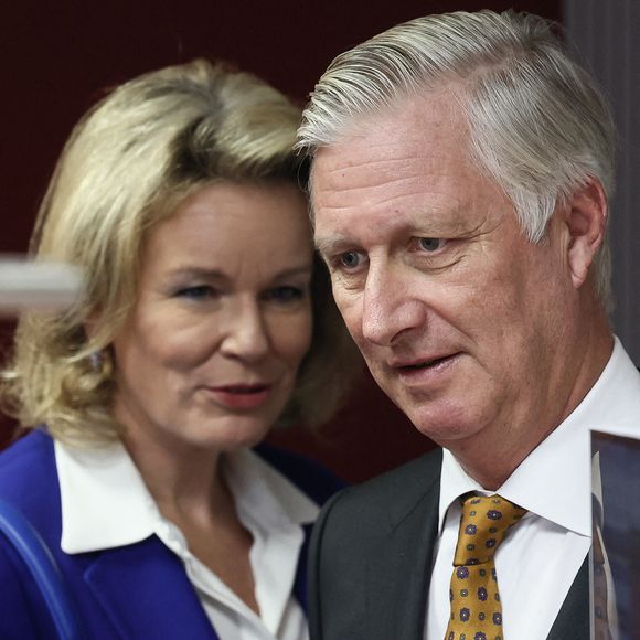 Le roi Philippe a pu compter sur le soutien de cette personne depuis son plus jeune âge.

La reine Mathilde de Belgique et le roi Philippe - Filip de Belgique lors d'une visite royale à la Belgischer Rundfunk (Société belge de radiodiffusion - BRF) à Eupen à l'occasion de son 80e anniversaire, le mardi 30 septembre 2025.  Photo by ABACAPRESS.COM