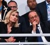 Julie Gayet et François Hollande - Cérémonie d'ouverture des Jeux Olympiques (JO) de Paris 2024 le 26 juillet 2024. Federico Pestellini / DPPI / Panoramic