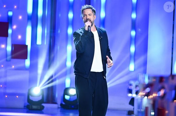 Exclusif - Emmanuel Moire - Enregistrement de l'émission "Vivement dimanche" au Studio Gabriel à Paris, présentée par M.Drucker et diffusée le 12 mai sur France 3
© Guillaume Gaffiot / Bestimage