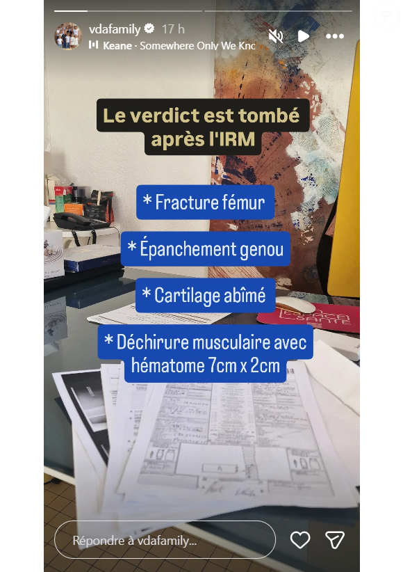 Un mois et demi plus tard, le diagnostic des médecins est tombé.

Cindy Van Der Auwera (Familles nombreuses) donne des nouvelles de son mari Sébastien.