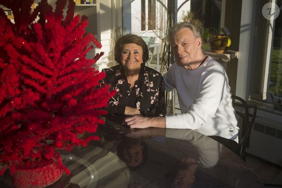 Herbert Léonard et sa femme Cléo chez eux à Barbizon en 2016
©JLPPA / Bestimage