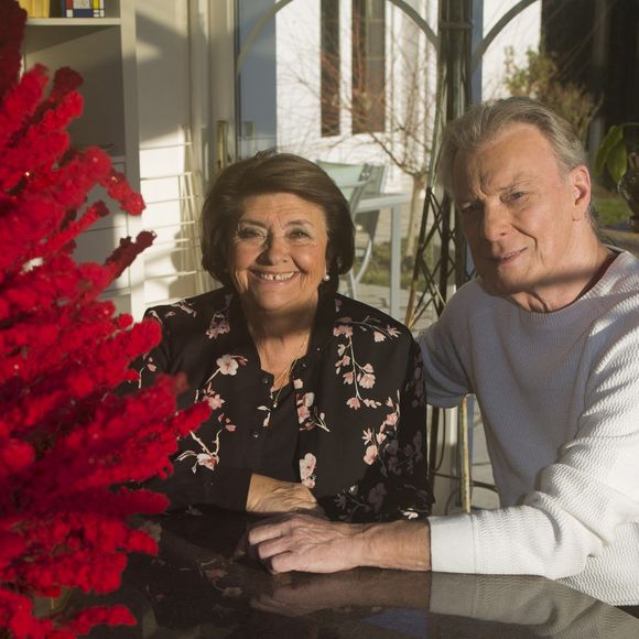 Herbert Léonard et sa femme Cléo chez eux à Barbizon en 2016
©JLPPA / Bestimage