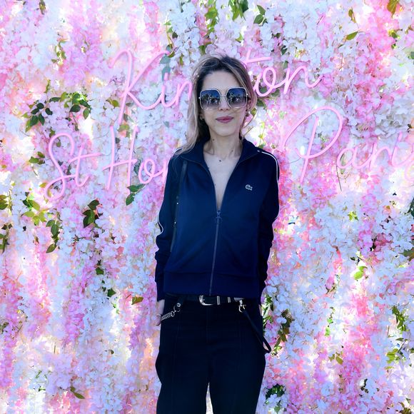 Exclusif - Tristane Banon - Le rooftop du Kimpton St Honoré Paris accueille tous les dimanches "Fifi & Charles" (les chefs Philippine Jaillet et Charles Neyers). Le 9 avril 2025. © Rachid Bellak / Bestimage