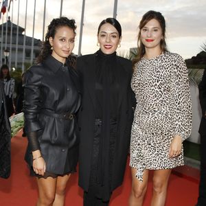 Oulaya Amamra, Sofia Essaïdi, Alice Pol - Soirée de clôture du 33ème festival du Film Britannique à Dinard. © Denis Guignebourg/BestImage