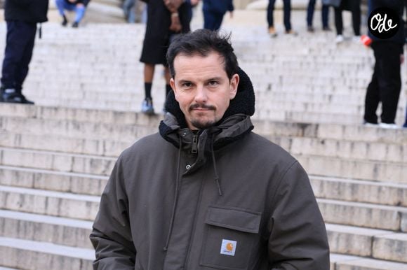 Juan Arbeláez après la cérémonie funéraire de Rolland Courbis à l'église de la Madeleine à Paris, en France, le 14 janvier 2026. Rolland Courbis, ancien footballeur français, entraîneur et commentateur médiatique au franc-parler, est décédé à l'âge de 72 ans. Photo de Jérôme Domine/ABACAPRESS.COM