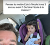 "Penses-tu mettre Ezio à l'école à ses trois ans ? Ou faire l'école à la maison ?", lui a-t-on demandé lors d'une session question/réponse sur Instagram.

Mathieu (L'amour est dans le pré) évoque l'éducation de son fils.