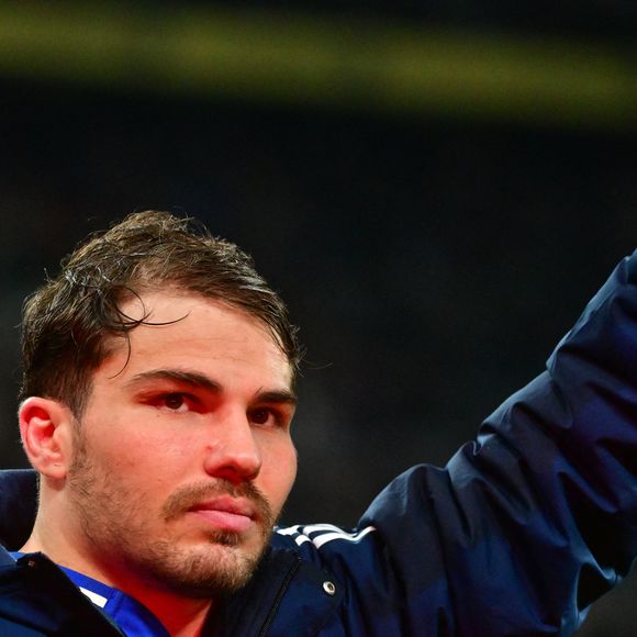 Antoine Dupont lors du match d'ouverture du Tournoi des six nations: France-Irlande (36-14) au Stade de France à Saint-Denis le 5 février 2026.

© Christian Liewig/ Bestimage