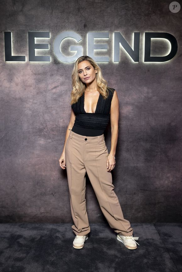 Exclusif - Rendez-vous avec Clara Morgane lors de l’émission "Legend" animée par Guillaume Pley à Paris le 18 décembre 2023. © Pierre Perusseau/Bestimage