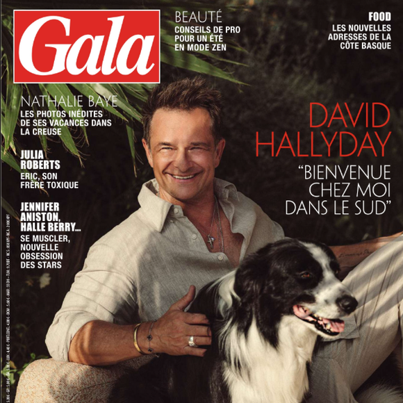 David Hallyday en couverture du magazine "Gala", numéro du 13 août 2026.
