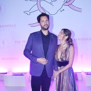Eric Antoine et sa femme Gennifer Demey - Soirée de gala du 10ème anniversaire de l'association "Les Bonnes Fées" à l'Hôtel The Peninsula Paris le 8 octobre 2025. © Rachid Bellak/Bestimage