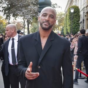 Stomy Bugsy arrivant au "Concerto pour la Paix" organisé par Omar Harfouch au Théâtre des Champs Élysées à Paris, France, le 18 Septembre 2024. 

© Perusseau / Tribeca / Bestimage