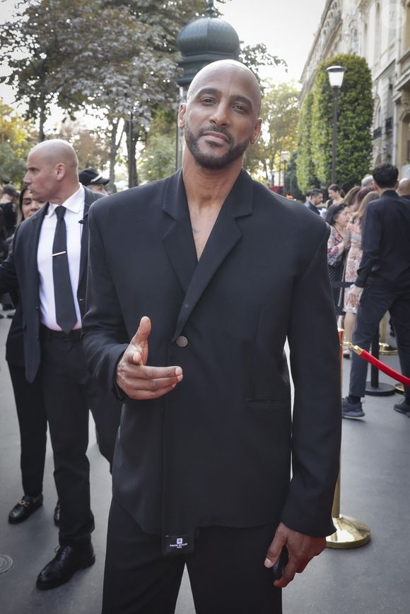 Stomy Bugsy arrivant au "Concerto pour la Paix" organisé par Omar Harfouch au Théâtre des Champs Élysées à Paris, France, le 18 Septembre 2024. 

© Perusseau / Tribeca / Bestimage