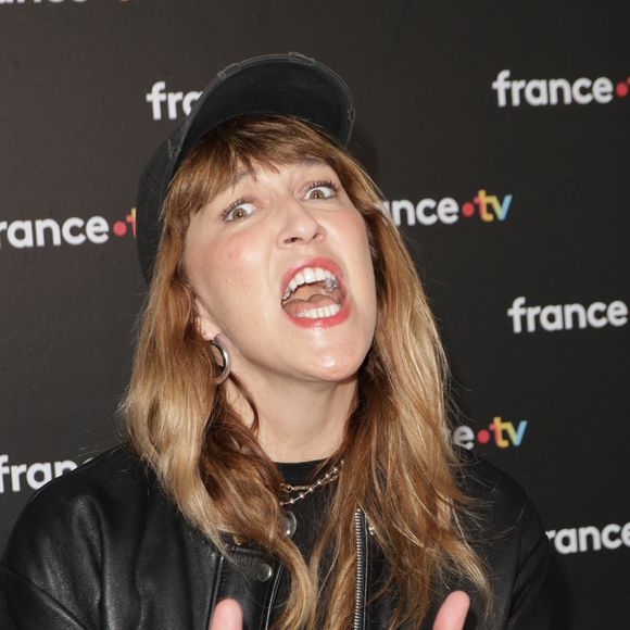 Daphné Bürki au photocall de la conférence de presse de rentrée de France Télévisions à Paris, France, le 4 septembre 2024. © Coadic Guirec/Bestimage
