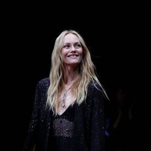 Vanessa Paradis lors de la 15ème édition du festival Lumière à Lyon le 12 octobre 2024. Au cours de la cérémonie, le réalisateur C.Gavras a reçu le prix Lumière spécial des mains de T.Burton pour célébrer sa carrière et son cinéma engagé. © Dominique Jacovides / Bestimage