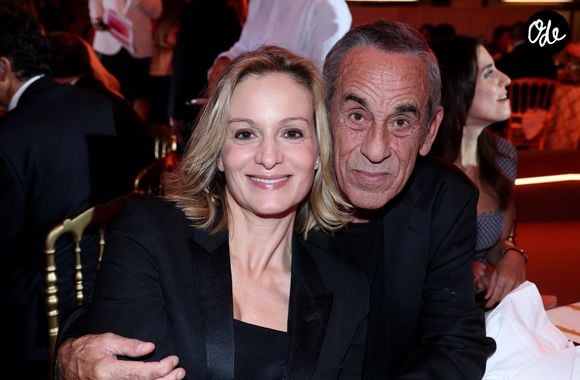 Audrey Crespo-Mara et Thierry Ardisson - Soirée de gala "Heroes for Imagine" qui a permis de récolter dix millions d'euros au profit de la recherche contre les maladies génétiques à Paris le 23 septembre 2024.
© Dominique Jacovides / Bestimage
