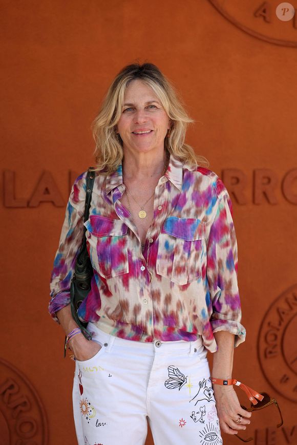 Virginie Coupérie-Eiffel au village lors des Internationaux de France de Tennis de Roland Garros 2026. Paris, le 26 mai 2026.
© Jacovides / Moreau / Bestimage