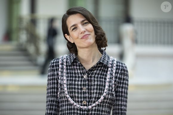 Charlotte Casiraghi au photocall du défilé Chanel Mode Féminine Prêt-À-Porter Automne/Hiver 2025-2026 lors de la Fashion Week de Paris (PFW) au Grand Palais, à Paris, France, le 11 mars 2025. © Olivier Borde/Bestimage