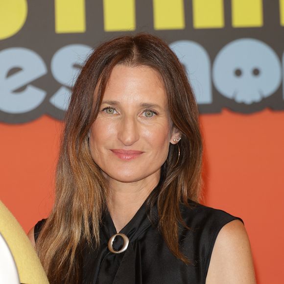 Camille Cottin - Première du film "Des Minions et des Monstres" au cinéma le Rex à Paris le 23 mars 2026. © Coadic Guirec/Bestimage