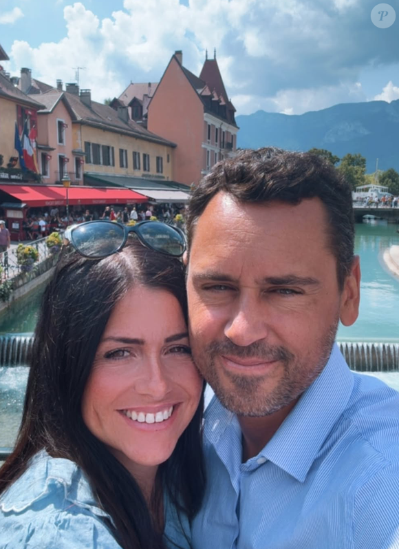 Delphine et Olivier Colas. Capture Instagram Familles Colas